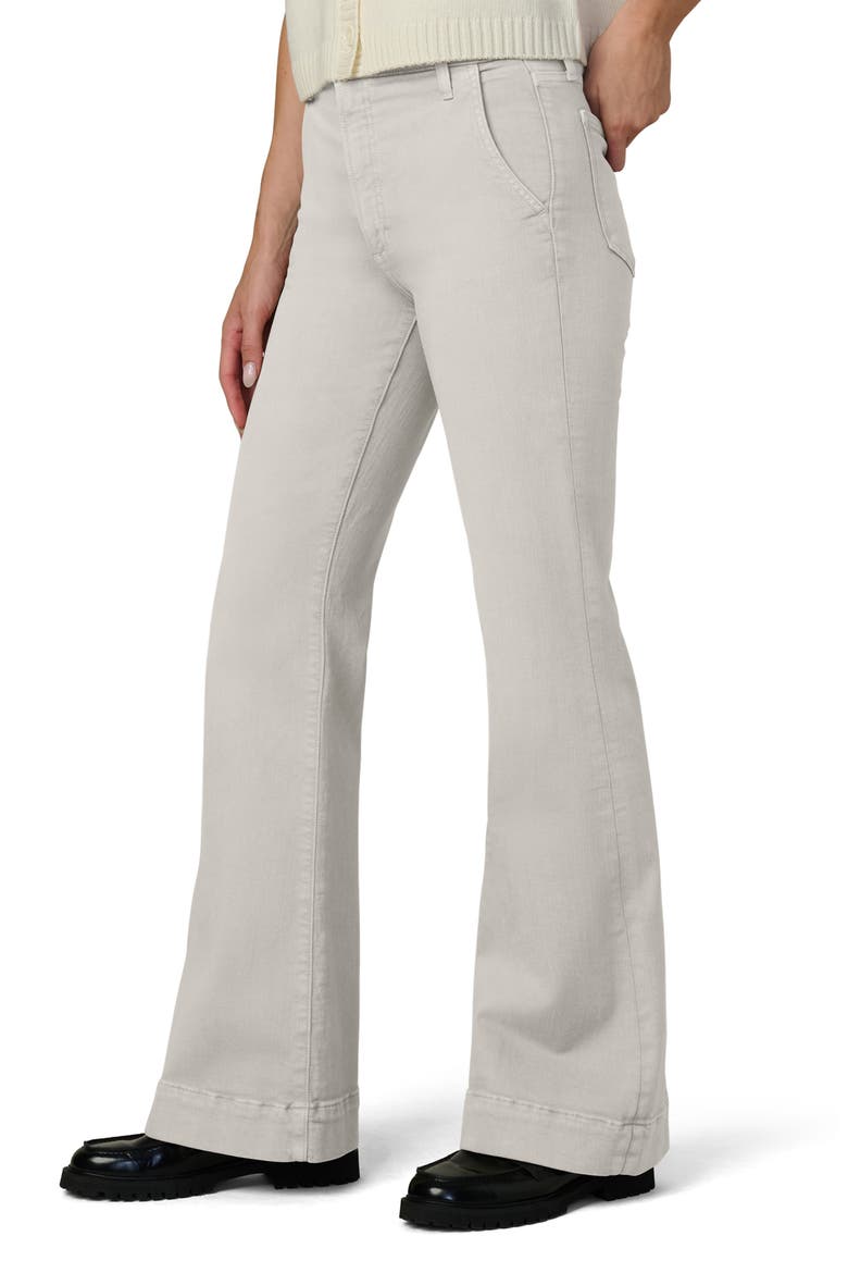 The Molly High Waist Flare Trouser Jeans, Alternate, color, STONE