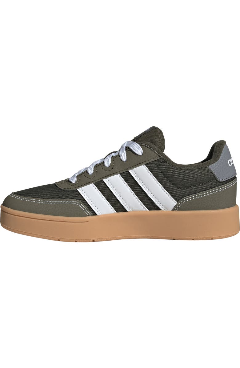 adidas Kids' Breakbase Sneaker, Alternate, color, Night Cargo/ White/ Olive