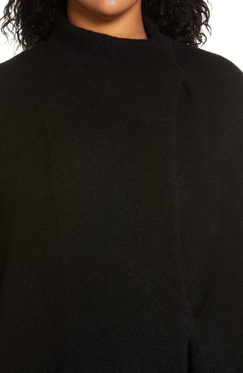 Vince Clean Edge Wool & Alpaca Blend Coat, Alternate, color,