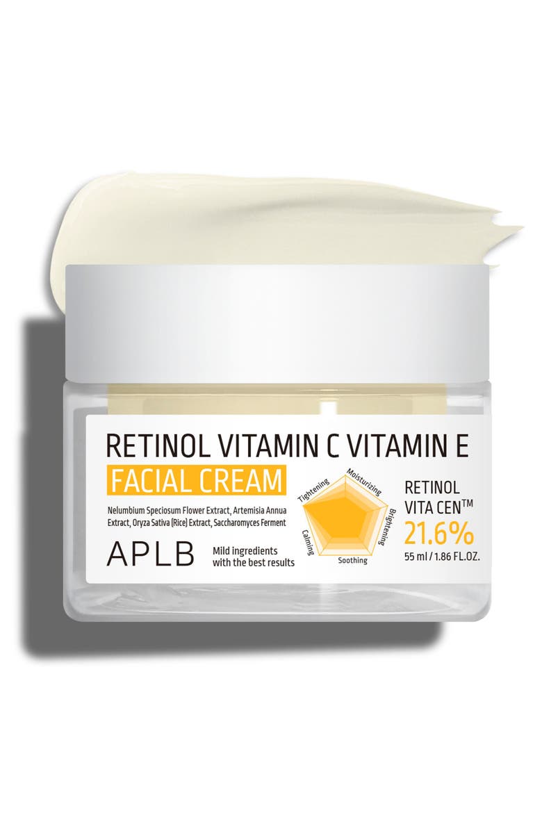 Retinol Vitamin C Vitamin E Facial Cream, Alternate, color, NO COLOR