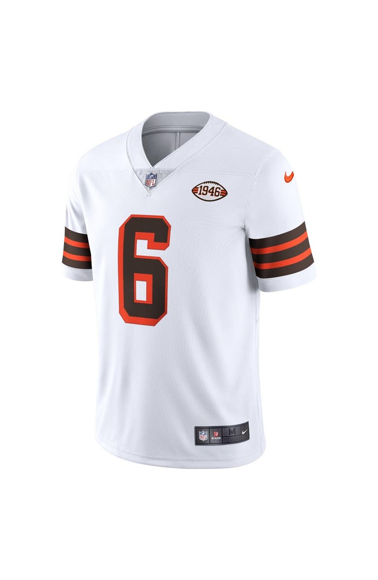 Nike Men's Nike Baker Mayfield White Cleveland Browns 1946 Collection Alternate Vapor Limited Jersey, Alternate, color,