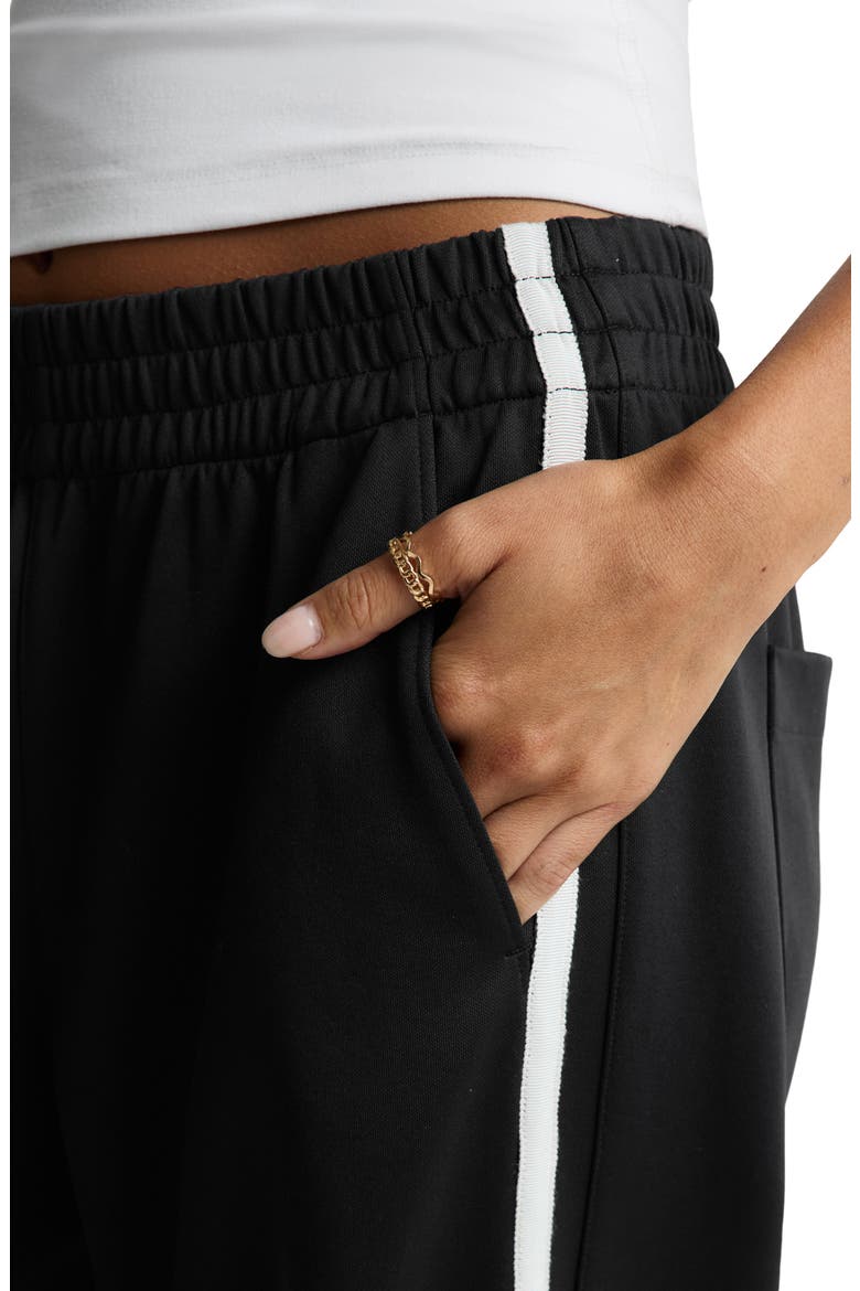 That Tracks Straight Leg Pants, Alternate, color, BLACK