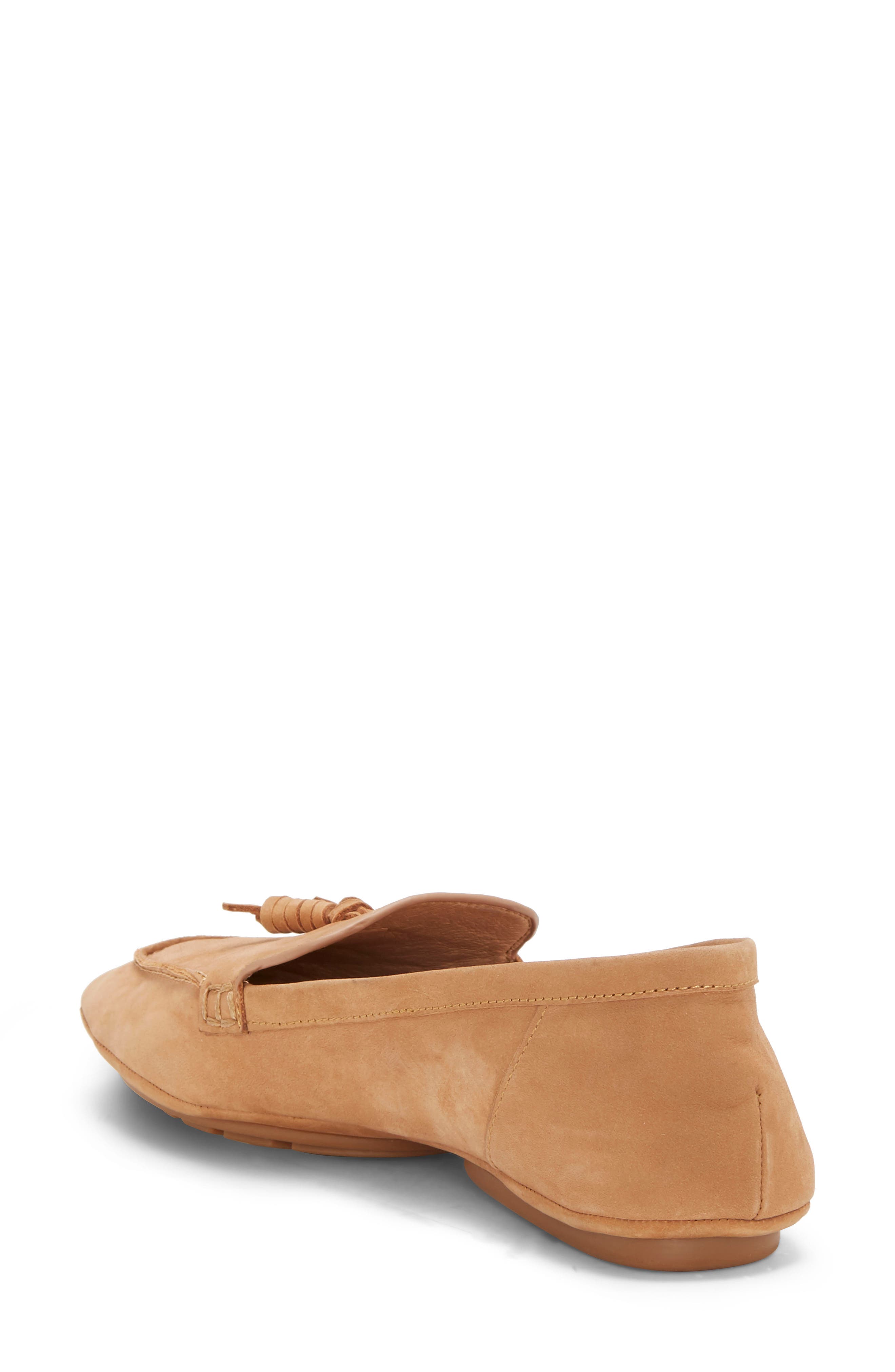 Birgitta Flat, Alternate, color, LUGGAGE NUBUCK LEATHER