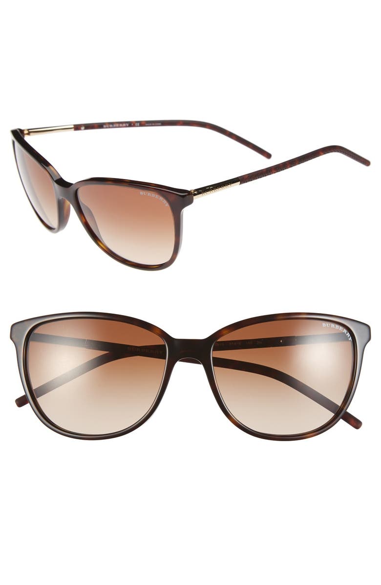 Burberry 57mm Sunglasses, Main, color, 