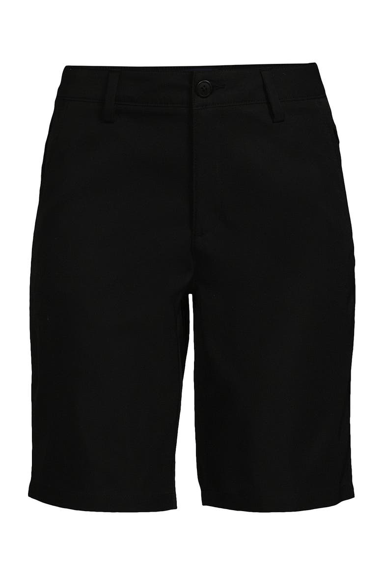 School Uniform  Active Chino Shorts, Alternate, color, Black