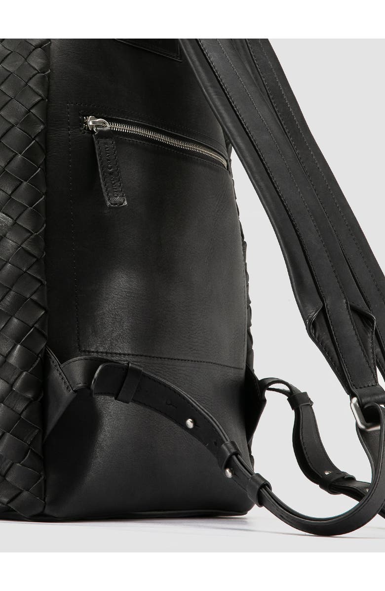 Officine Creative Armor 04 Woven Backpack, Alternate, color, Black