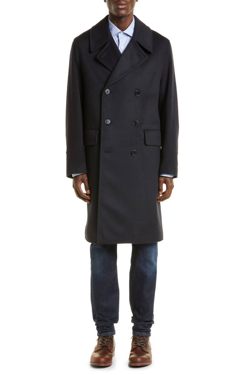 Mackintosh Redford Double Breasted Wool & Cashmere Coat, Main, color,