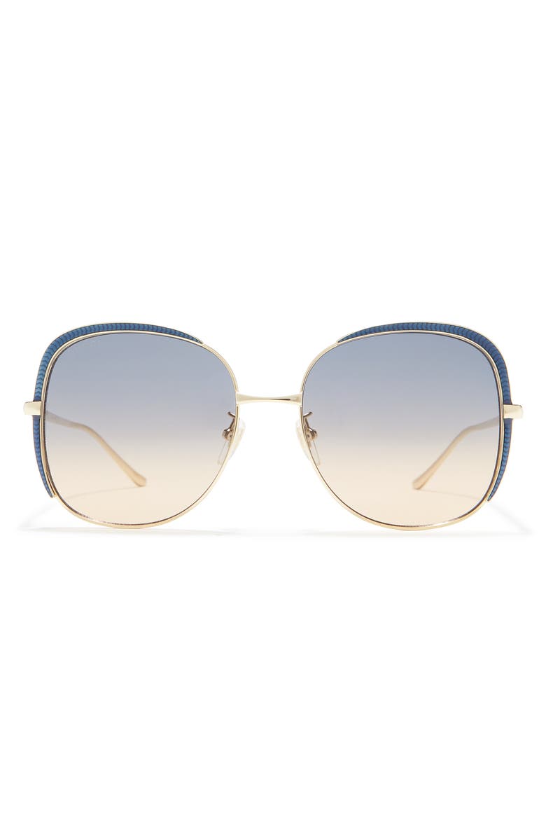 Gucci 58mm Novelty Sunglasses, Main, color,