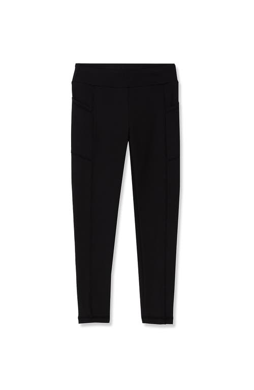 LANDS' END LANDS' END GIRLS ACTIVE LEGGINGS
