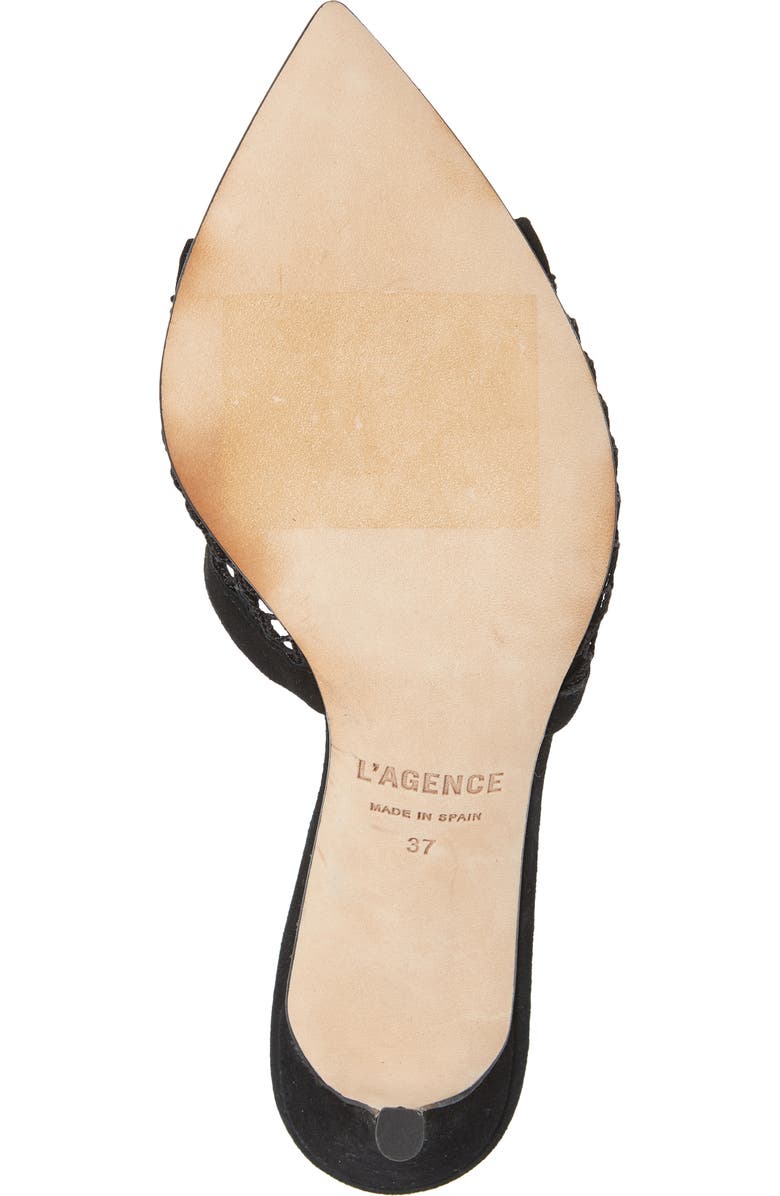 L'AGENCE Pointed Toe Sandal, Alternate, color,