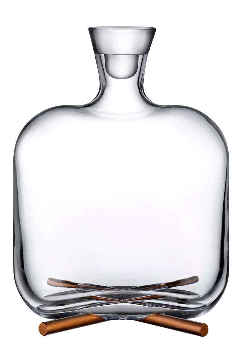 Camp Spirits Decanter, Main, color, CLEAR