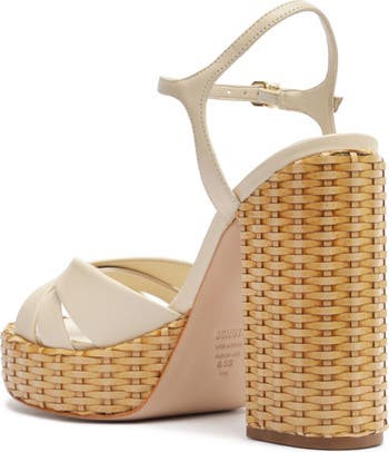 Keefa Woven Platform Sandal