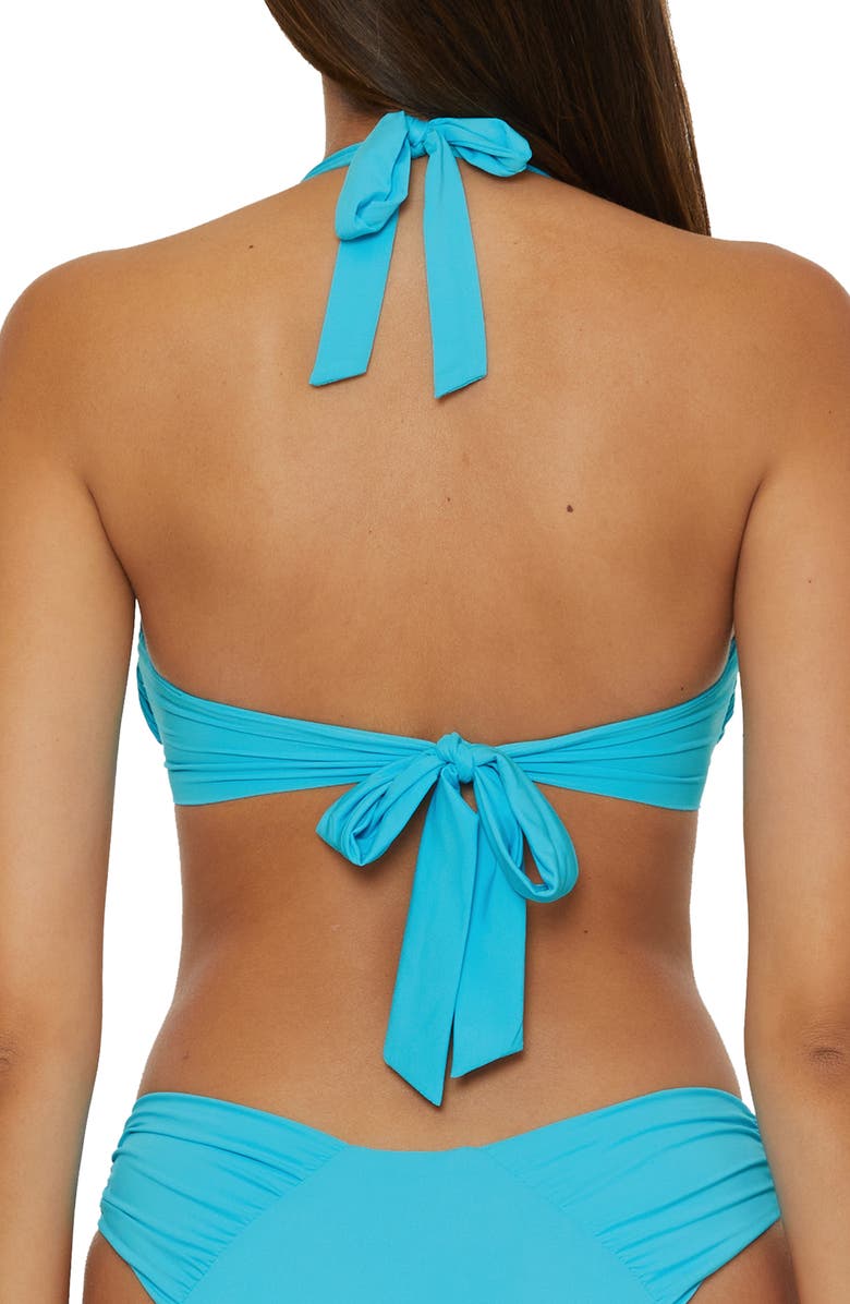 Becca Garden of Eden Halter Bikini Top, Alternate, color,