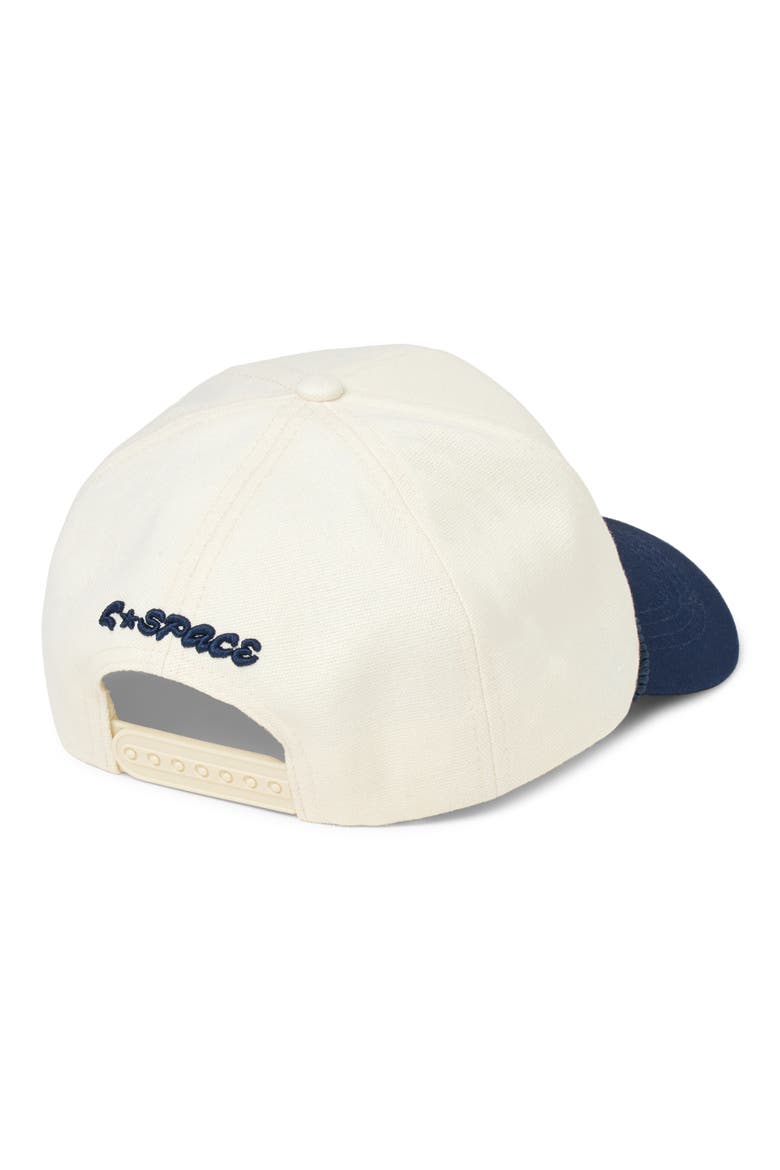 Newport Cotton Baseball Cap, Alternate, color, MIDNIGHT/ CREAM
