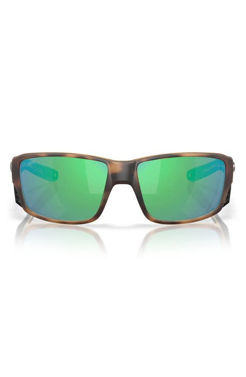 60mm Polarized Square Sunglasses