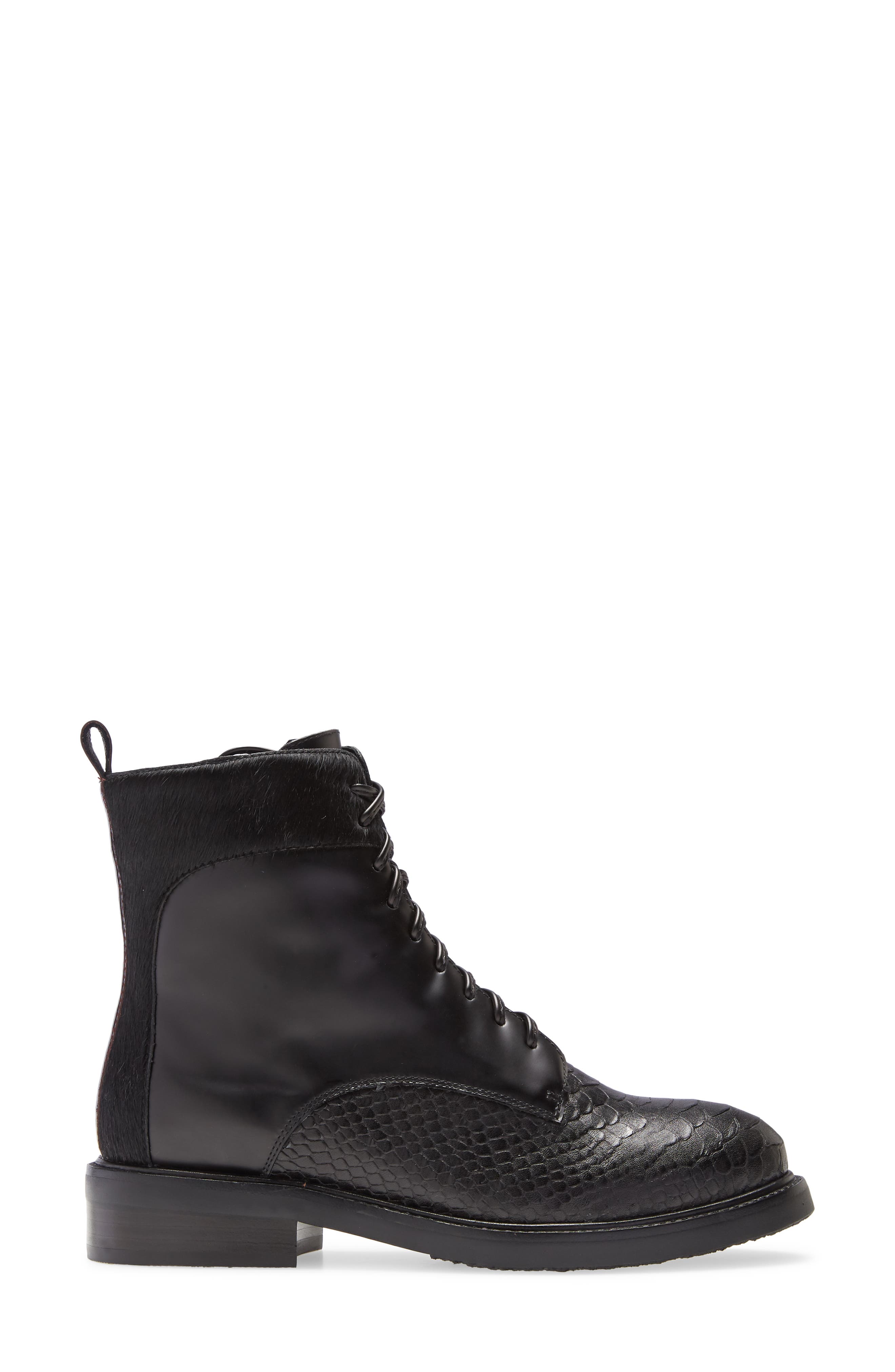 Jeffrey Campbell Fischer Lace-Up Leather Boot, Alternate, color, 