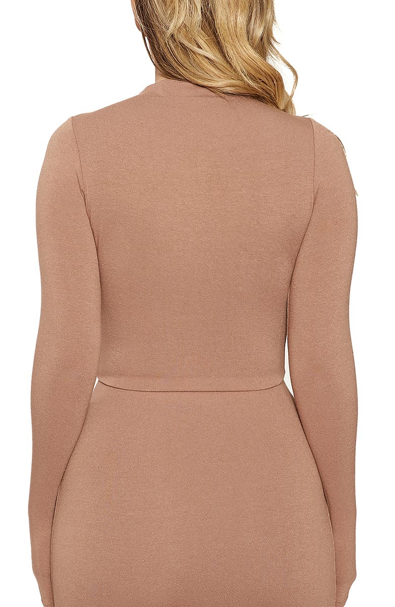 Naked Wardrobe The NW Crop Top, Alternate, color, Coco