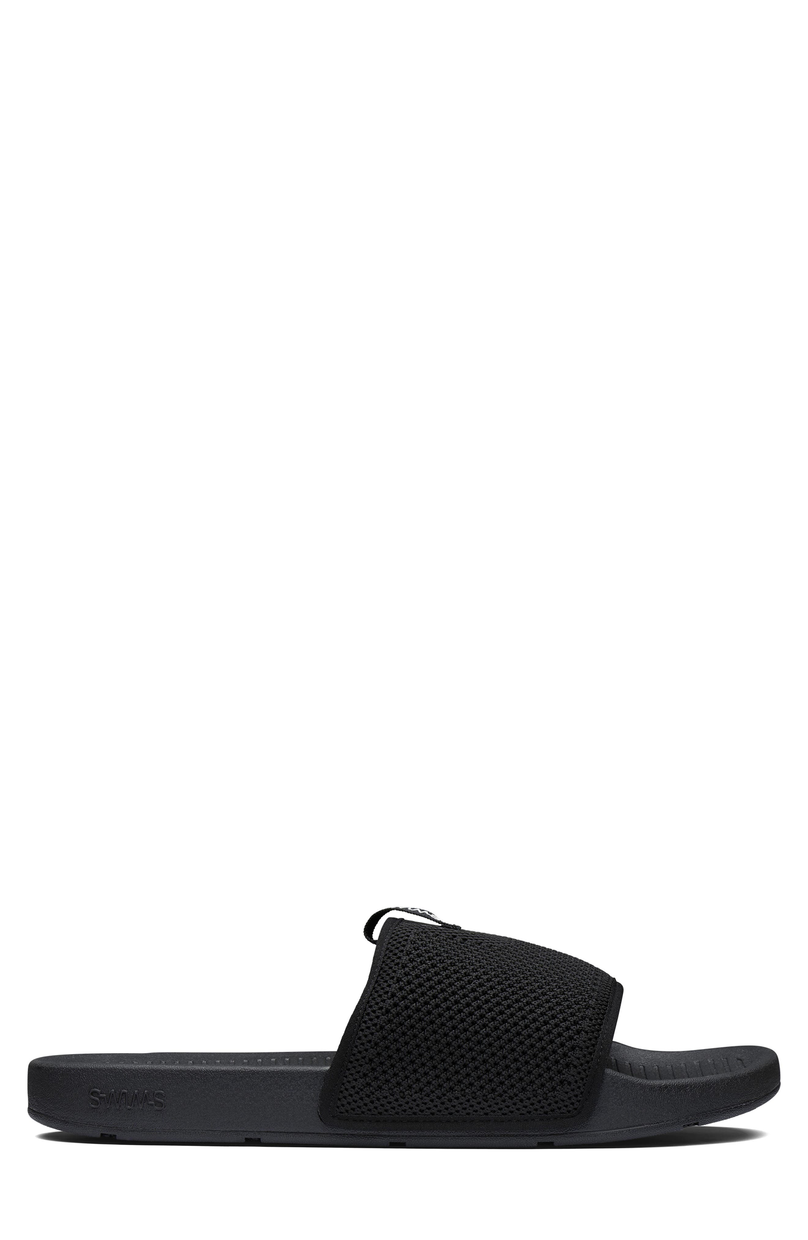 Breeze Slide Sandal, Alternate, color, BLACK