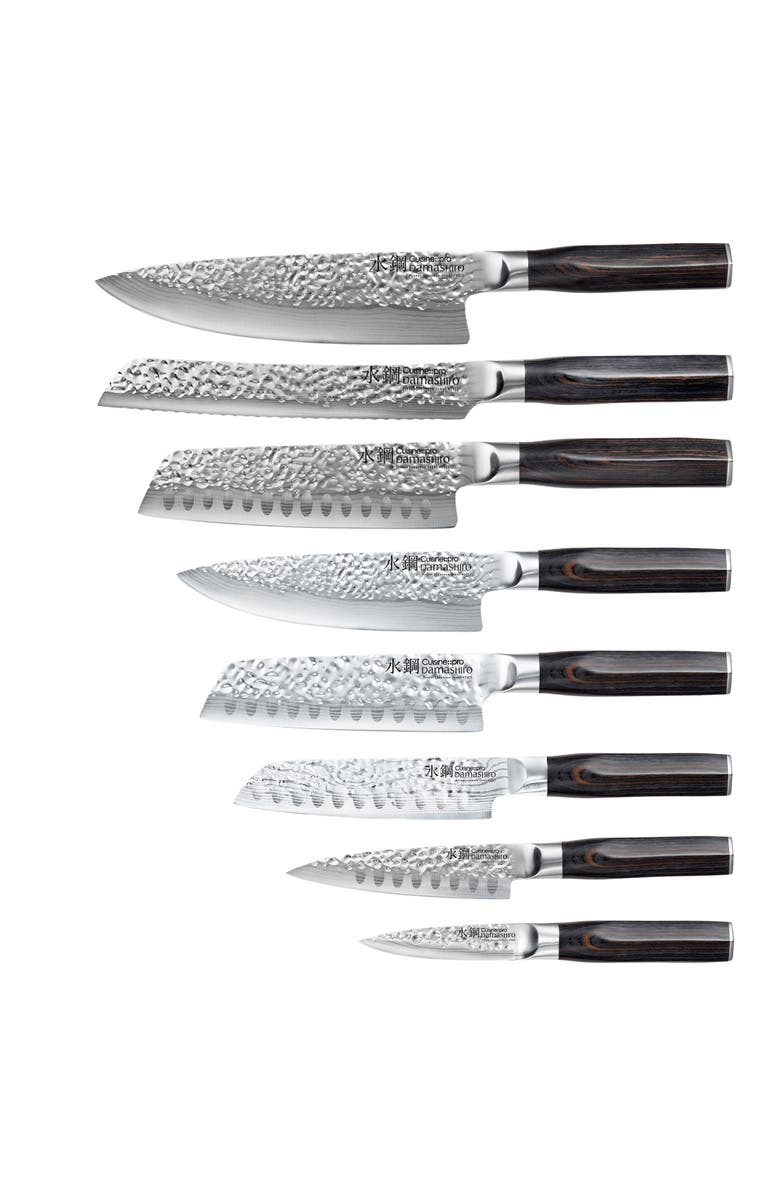 Cuisine::pro<sup>®</sup> Damashiro EMPEROR<sup>®</sup> 9-Piece Hisa Knife Block, Alternate, color, Black