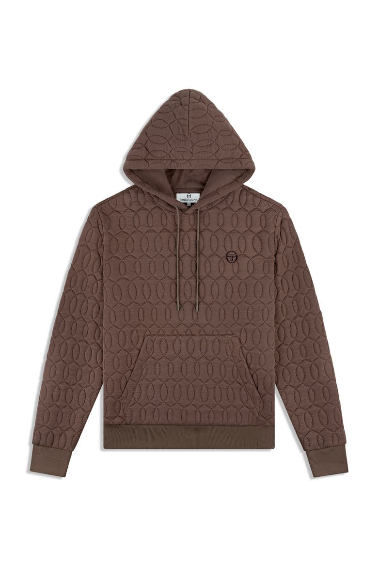Aversa Quilted Hoodie, Alternate, color, MOREL