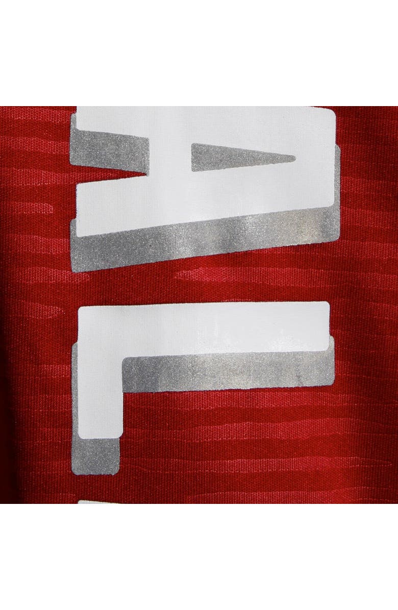 COLOSSEUM Men's Colosseum Crimson Alabama Crimson Tide Bart Windshirt Quarter-Zip Pullover Jacket, Alternate, color, 