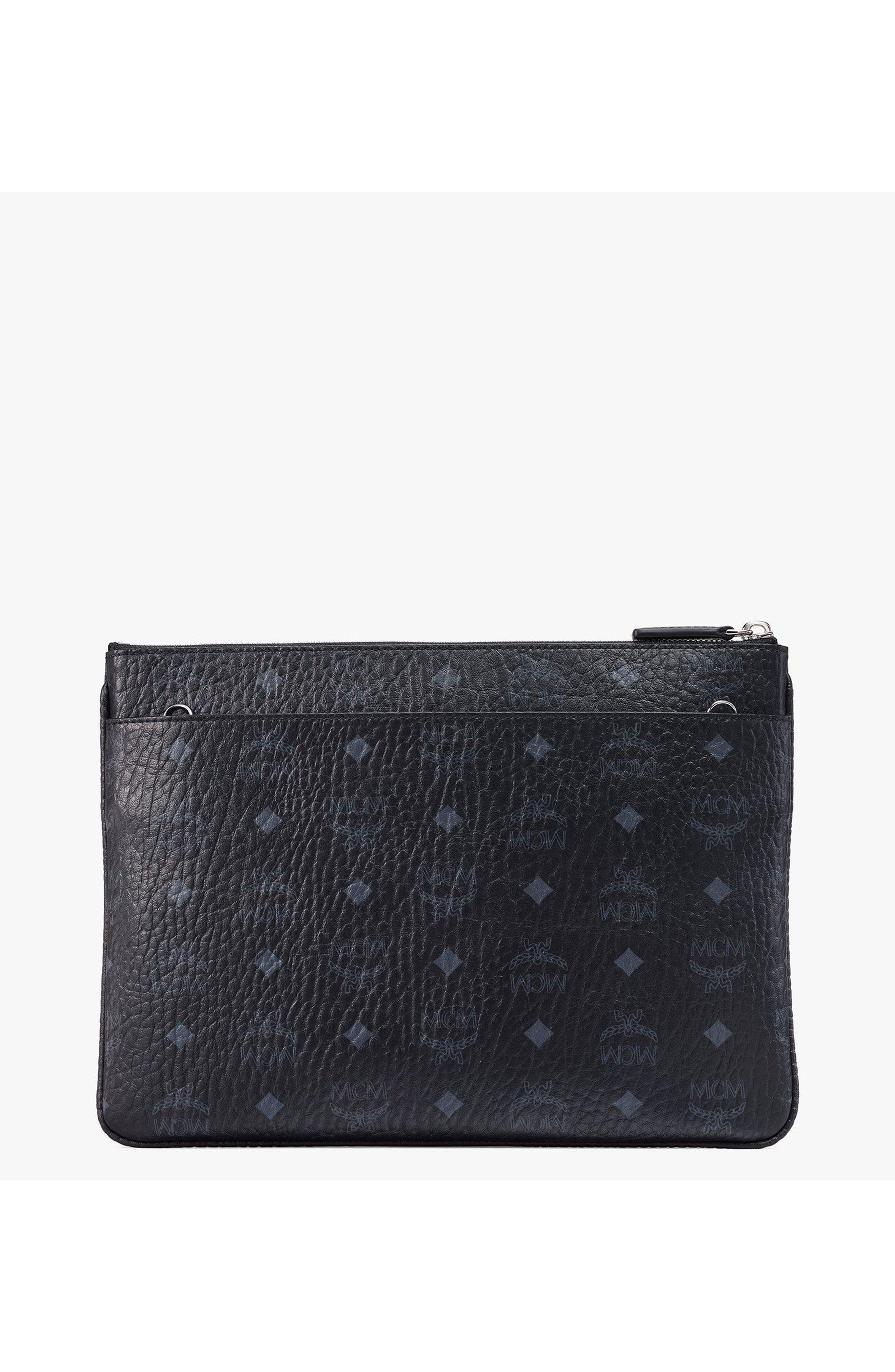 MCM Crossbody Pouch in Visetos Original, Alternate, color, 