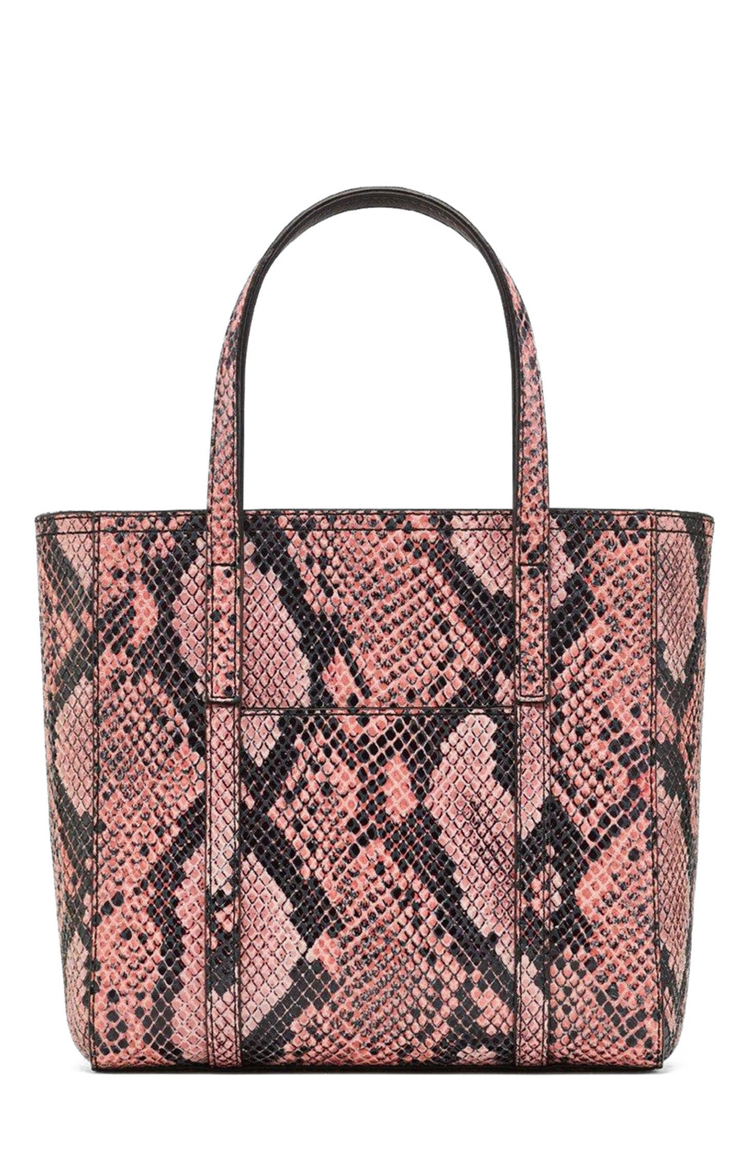 MCM Toni Top-Zip Shopper in Python Print Coronet, Alternate, color, 