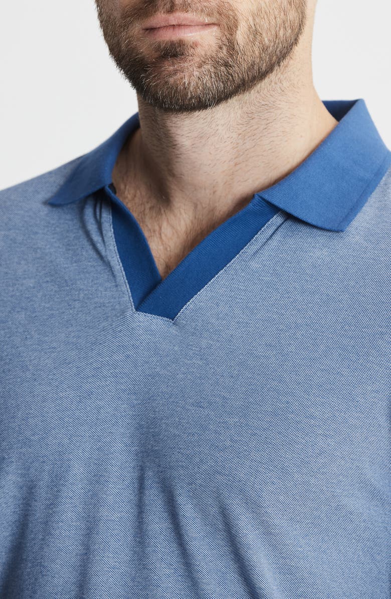 JACHS South Hampton Johnny Collar Polo, Alternate, color, Blue