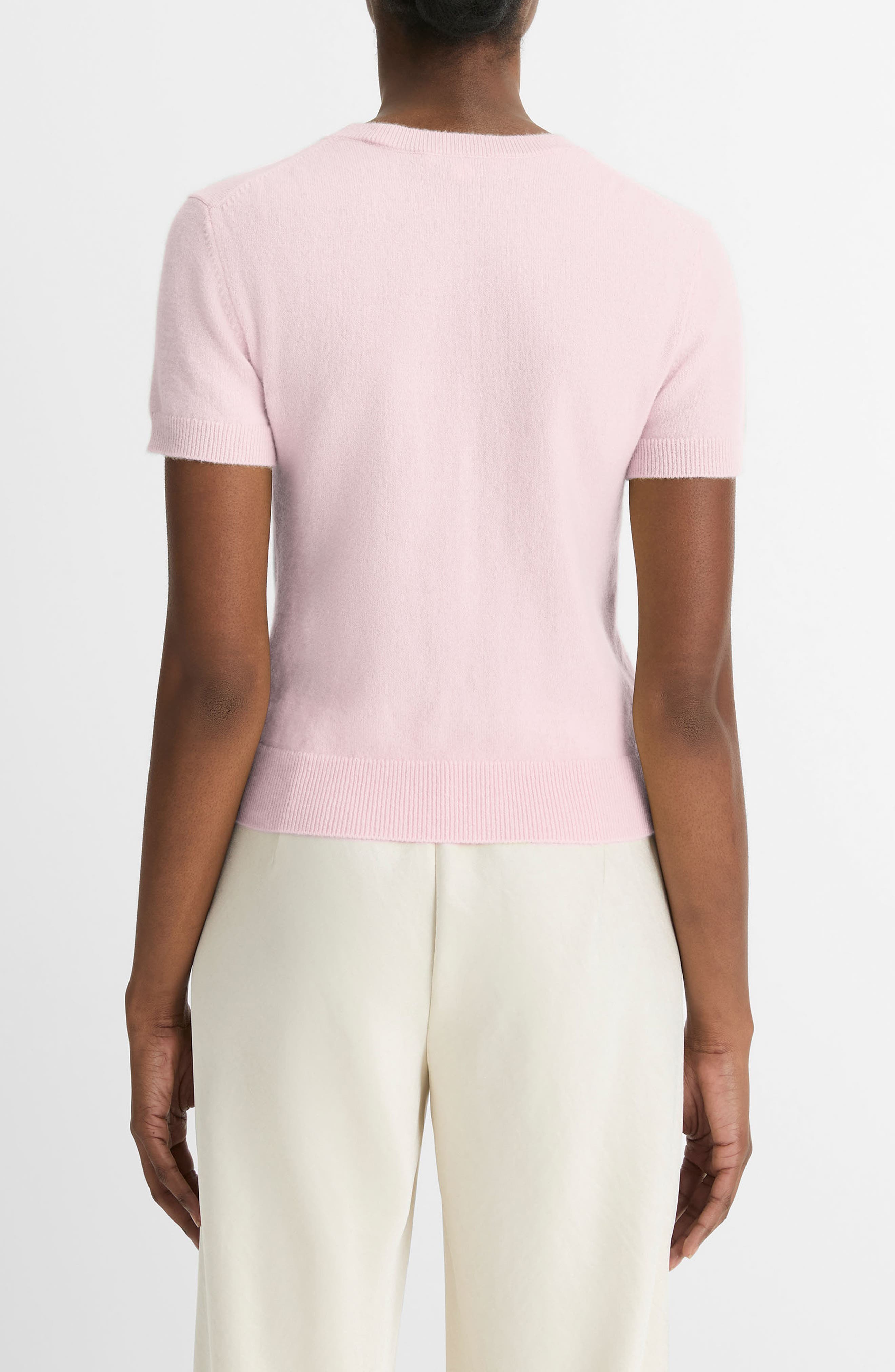 Wool & Cashmere Blend Crewneck Sweater - image 4
