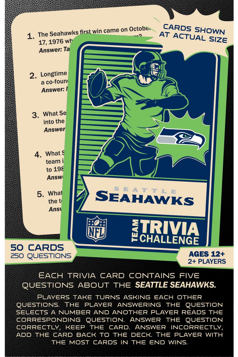 Seattle Seahawks Trivia Challenge, Alternate, color, Multicolor