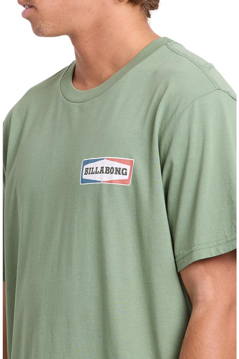 Walled Premium Graphic T-Shirt, Alternate, color, HEDGE GREEN