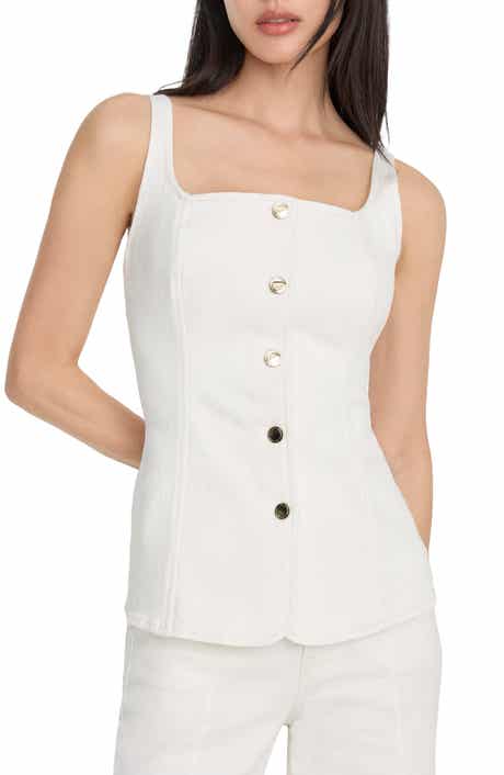 Stretch Denim Vest