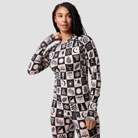 Cedars Rws Merino Lt-Wt Baselayer Crew Top - Women's