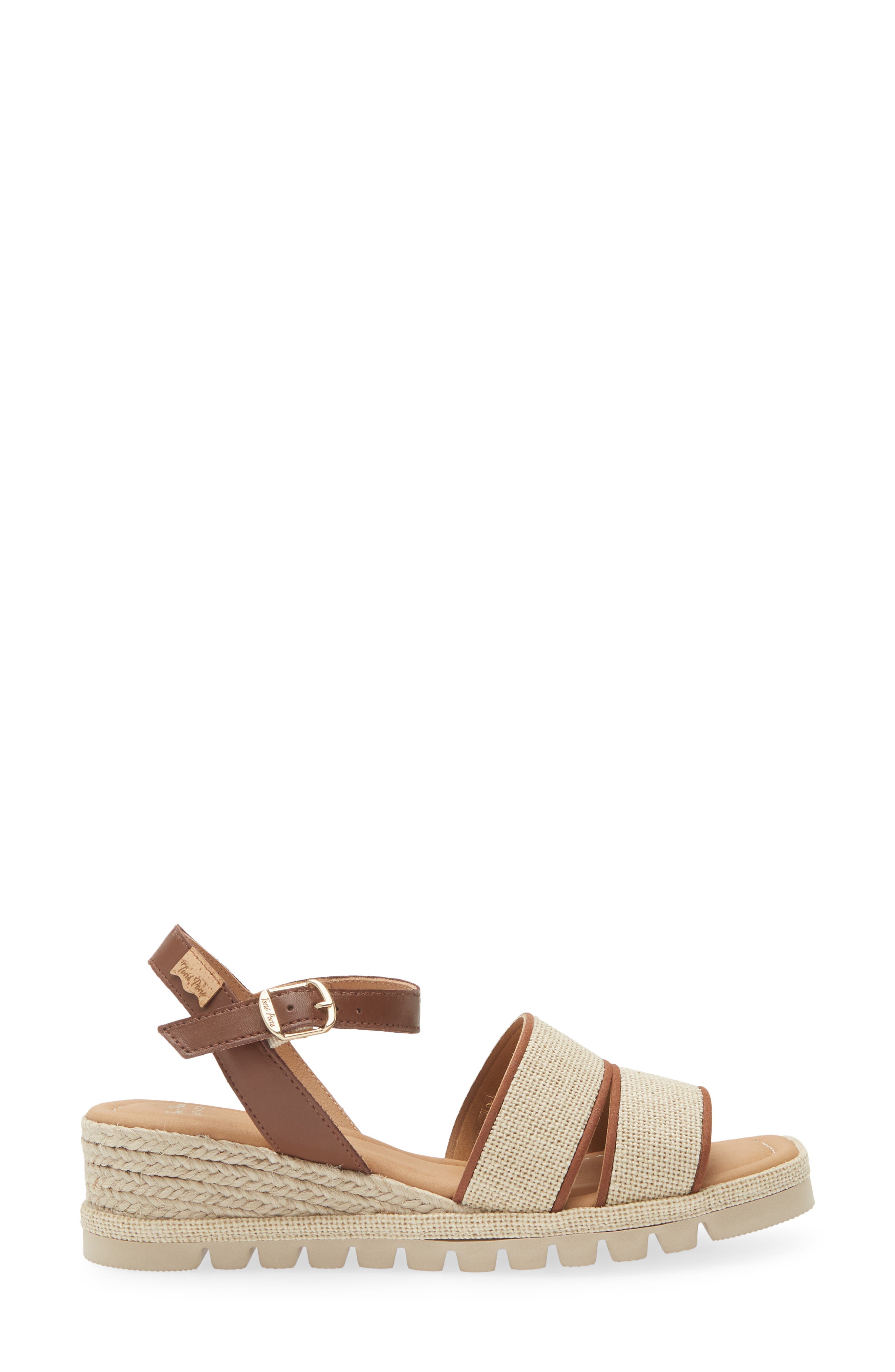 Toni Pons Aura Espadrille Wedge Sandal, Alternate, color, Natural