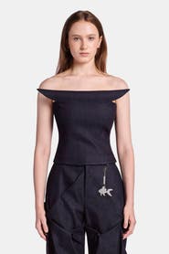KATE BARTON Astrid Denim Corset