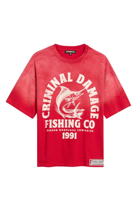 Fishing Company Graphic T-shirt