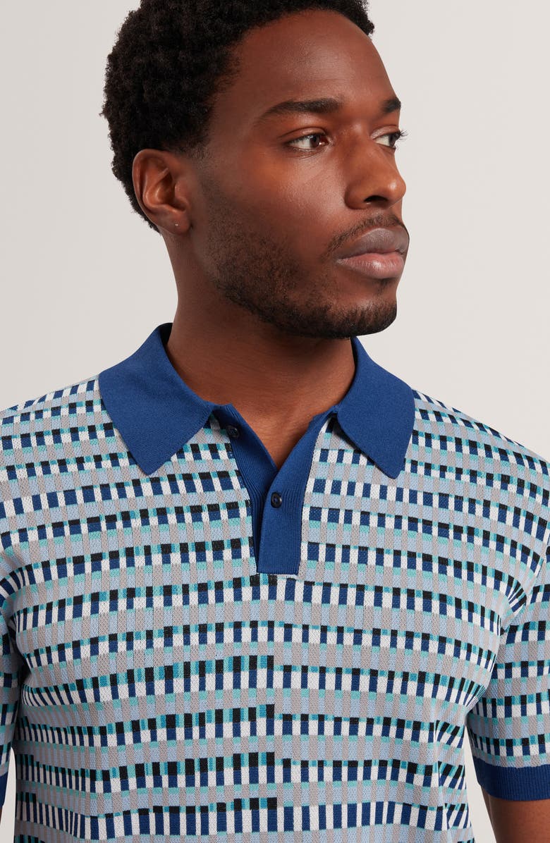 Ted Baker Tadmori Polo, Alternate, color, Navy