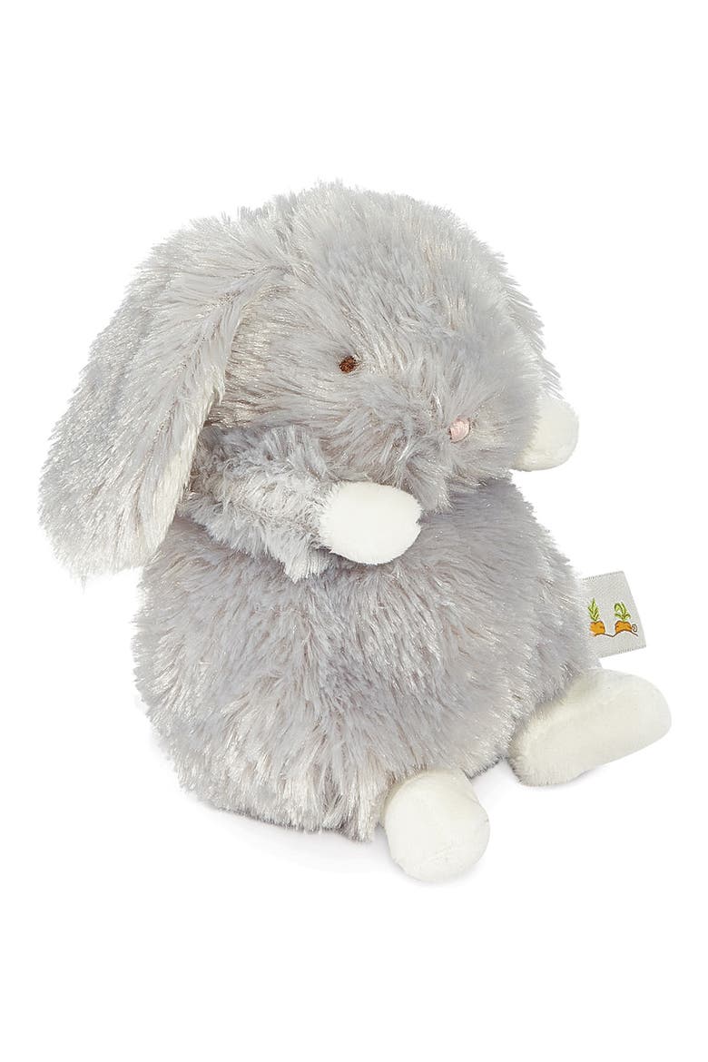 Wee Bloom Plush Bunny, Alternate, color, GREY
