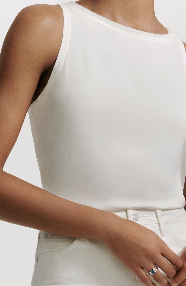 David Yurman Petite Wheaton<sup>®</sup> in Sterling Silver with Semiprecious Stone & Diamonds, 10mm, Alternate, color,