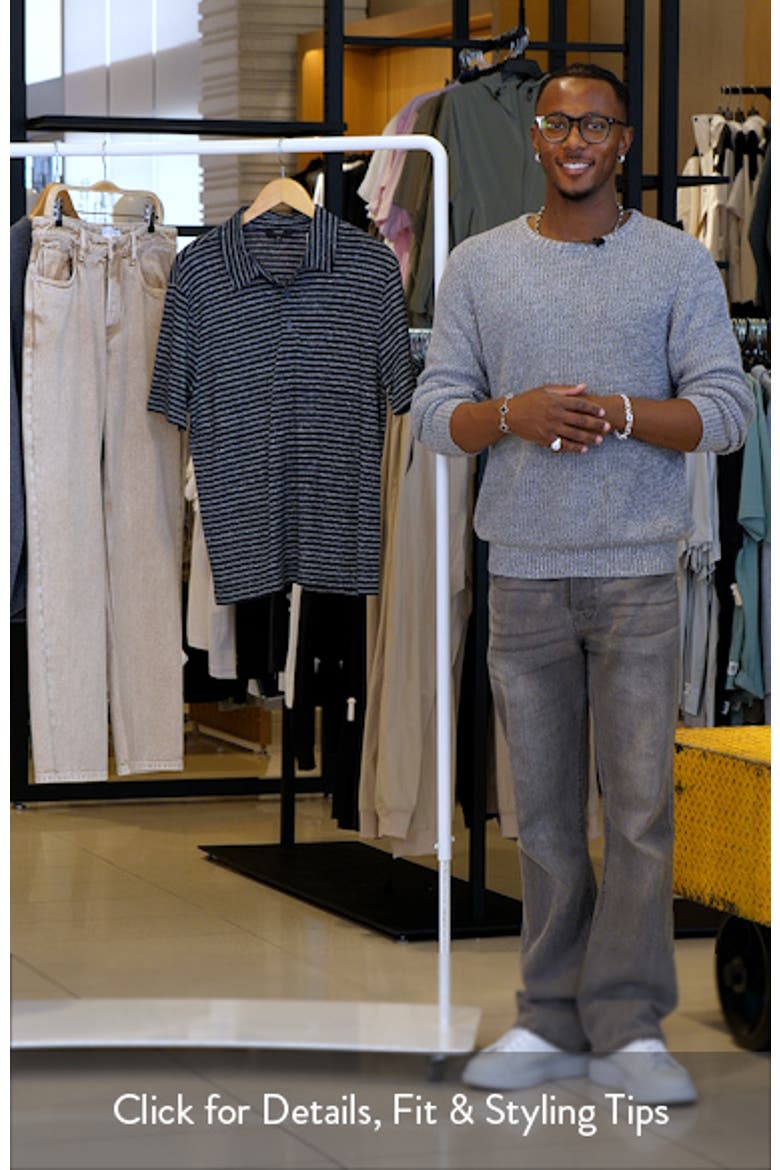 Stripe Linen Polo video