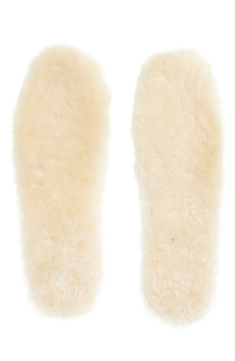 UGG<sup>®</sup> Genuine Shearling Insoles, Main, color, Natural