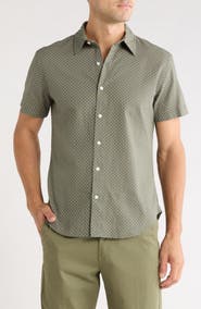 Bonobos Slim Fit Cotton & Linen Button-Up Shirt