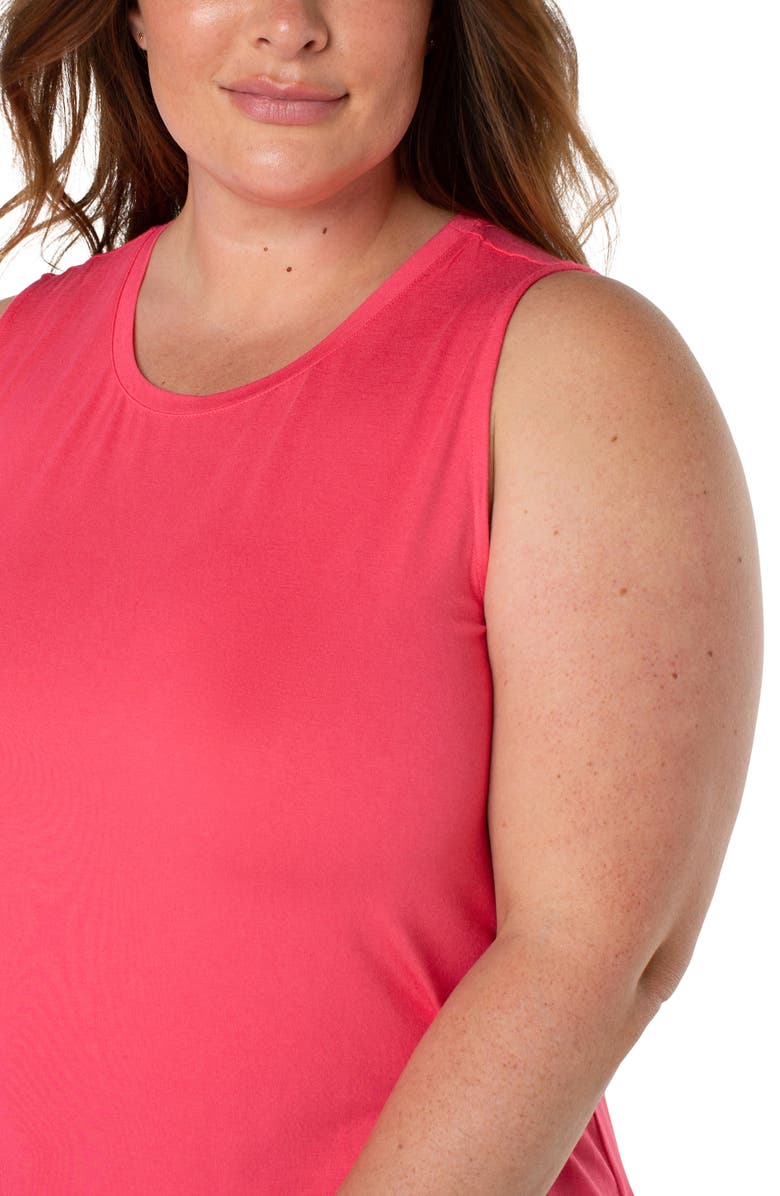 Liverpool Los Angeles Scoop Neck Jersey Tank, Alternate, color, Watermelon