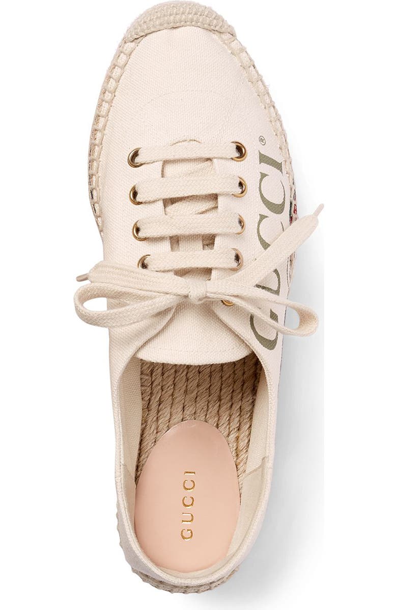 Gucci Lilibeth Convertible Logo Espadrille, Alternate, color,