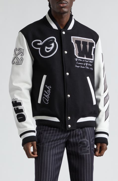 Men s Black Varsity Jackets Nordstrom