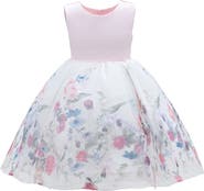 Tulleen Mabel Floral Garden Organza Dress