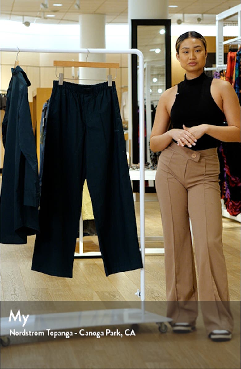 Cotton Poplin Sleep Pants, sales video thumbnail