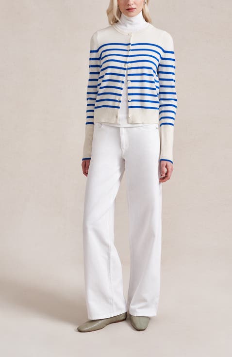 Striped Lean Lines Cardigan