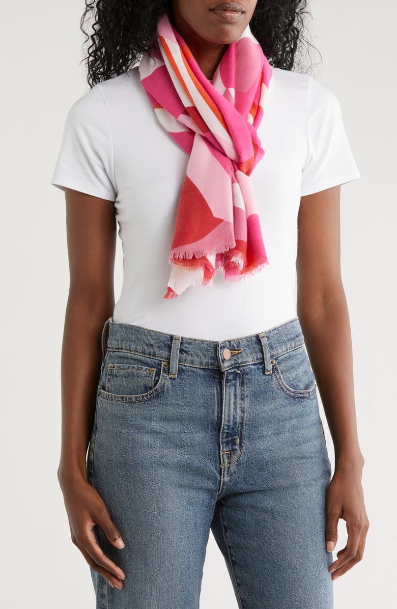 Abstract Print Scarf