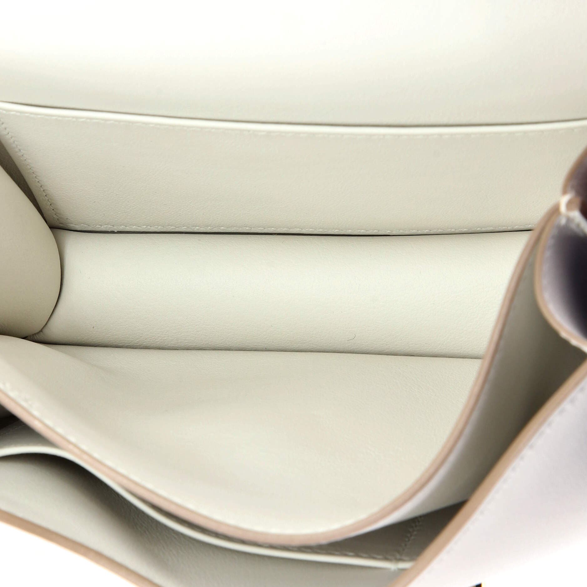 Pre-Owned Hermes Constance NM Bag Swift 18, Alternate, color, Gris Pale